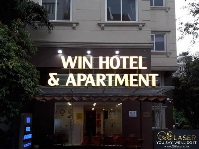biển hiệu quảng cáo khách sạn