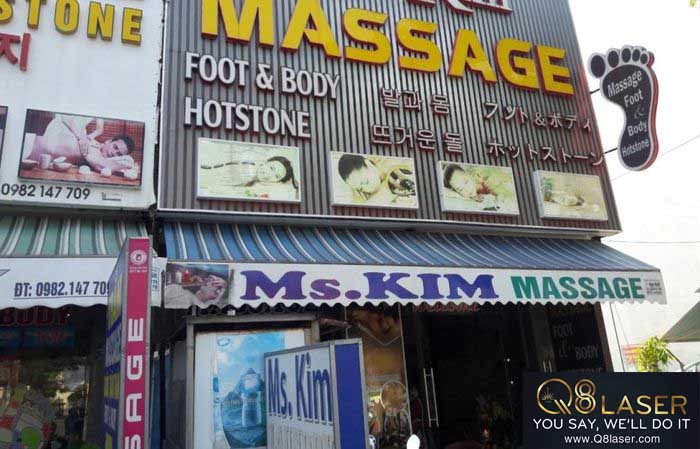 biển quảng cáo massage đẹp nhất