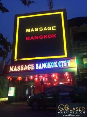 biển hiệu massage