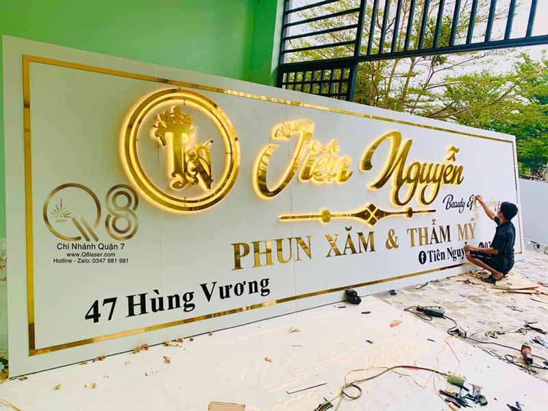xưởng gia công biển quảng cáo tại Phú Nhuận