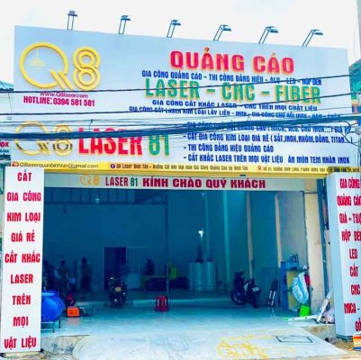 Xưởng gia công biển quảng cáo tại Bình Tân